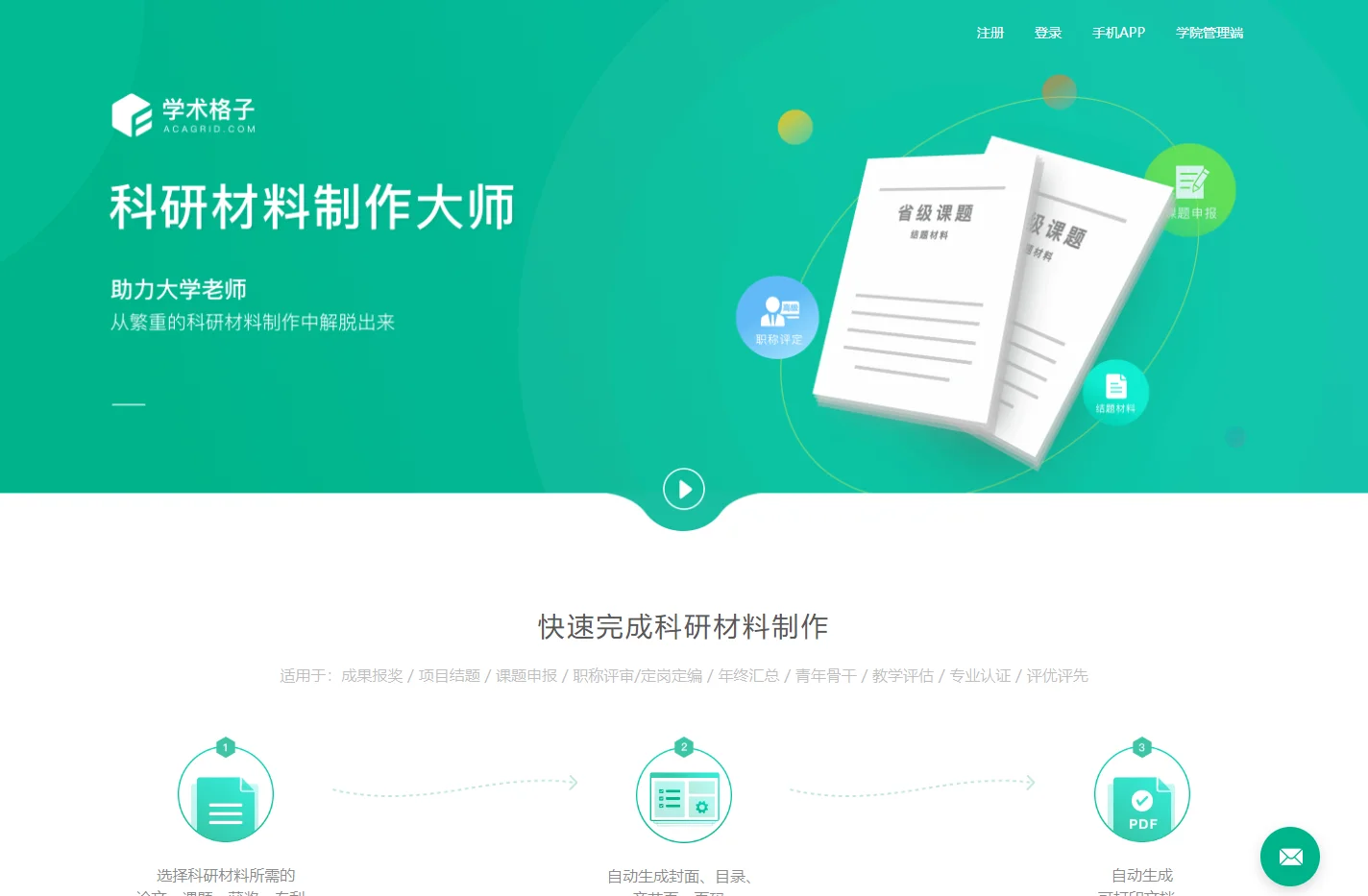 学术格子-科研材料制作大师