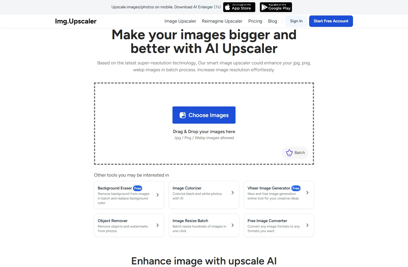 AI Image Upscaler | Upscale Image Online Batch Free