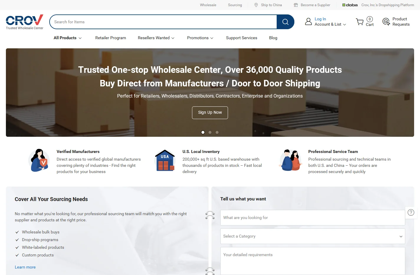 One-stop Wholesale Center with Quality Products from Verifie