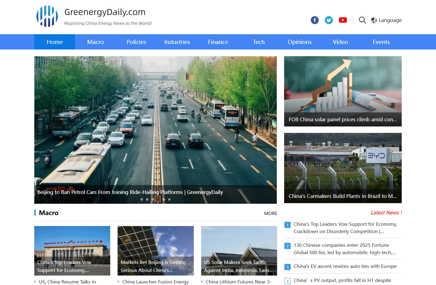 GreenergyDaily.com - Reporting China Energy News to the Worl