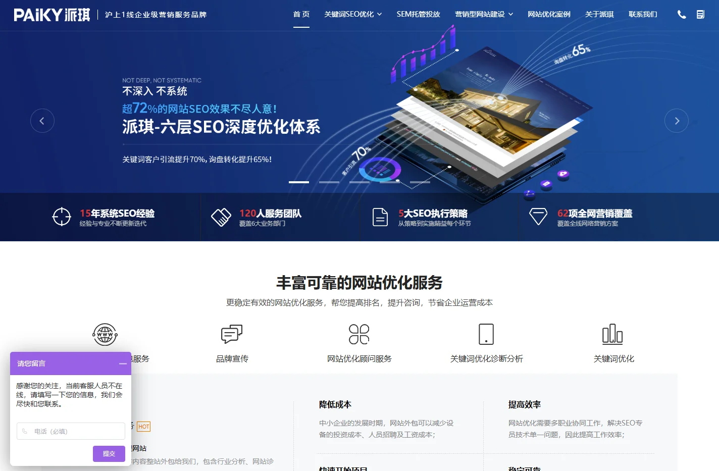 上海SEO优化_网络营销推广外包服务_谷歌优化代运营-PAIKY派琪网络
