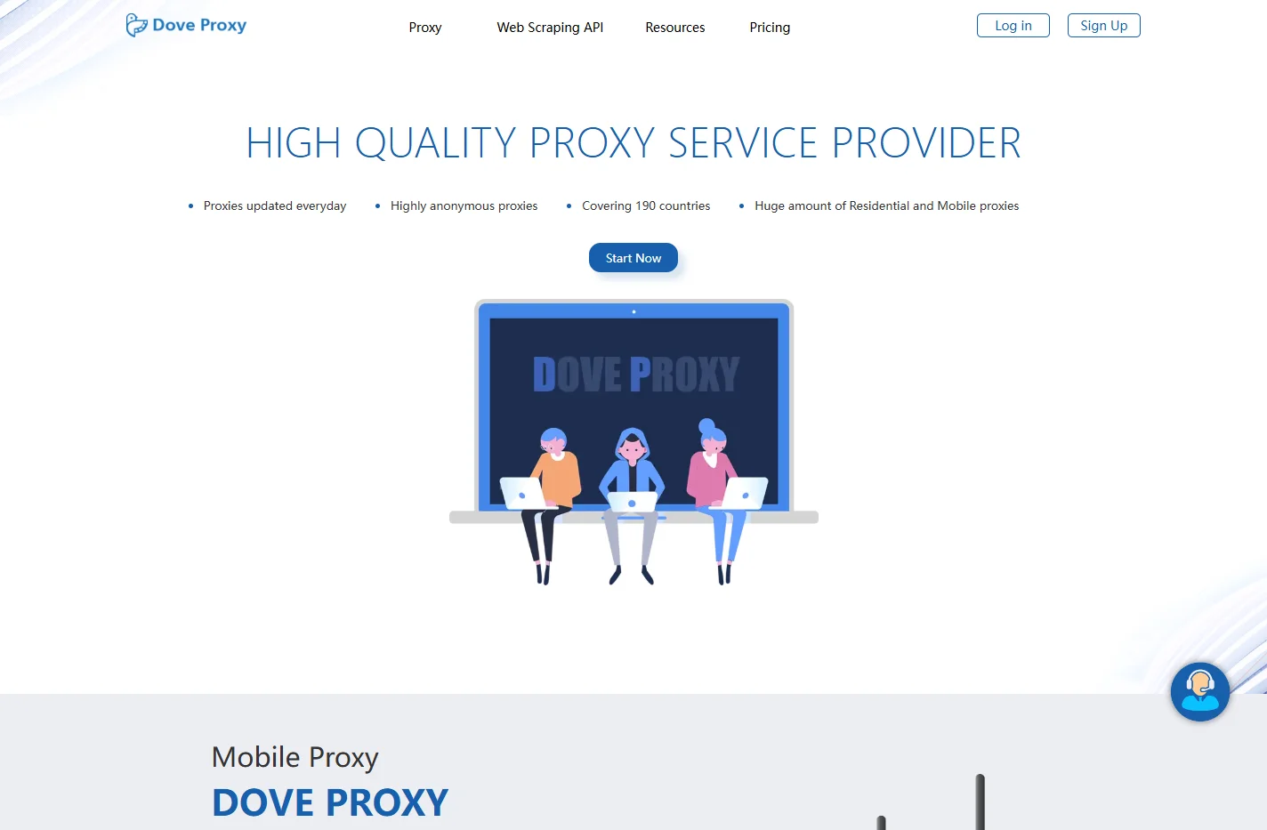 rotating residential proxies & mobile proxies