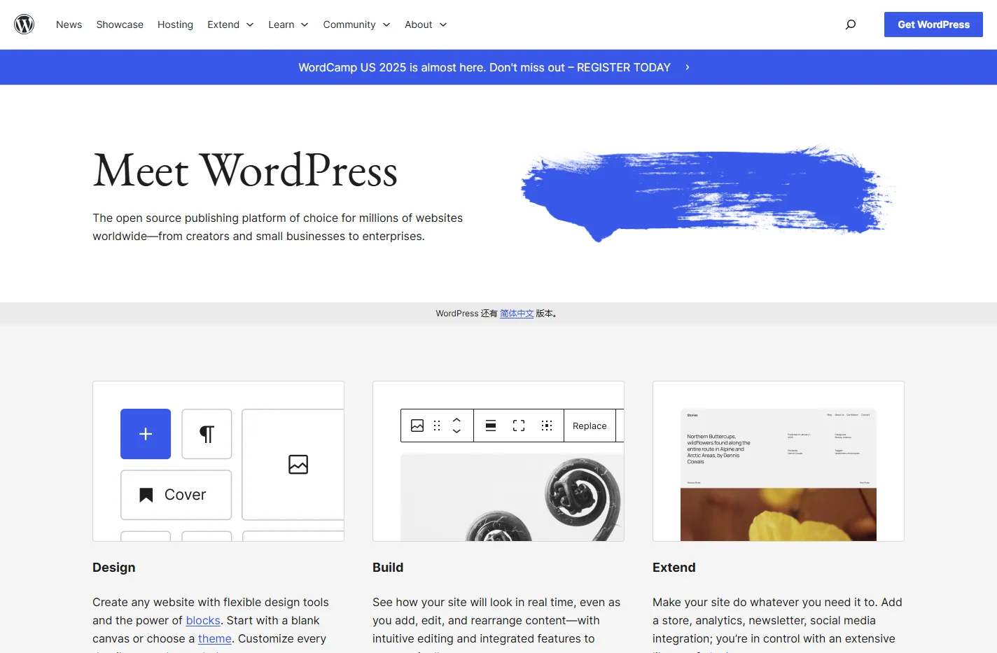 Blog Tool, Publishing Platform, and CMS – WordPress.org