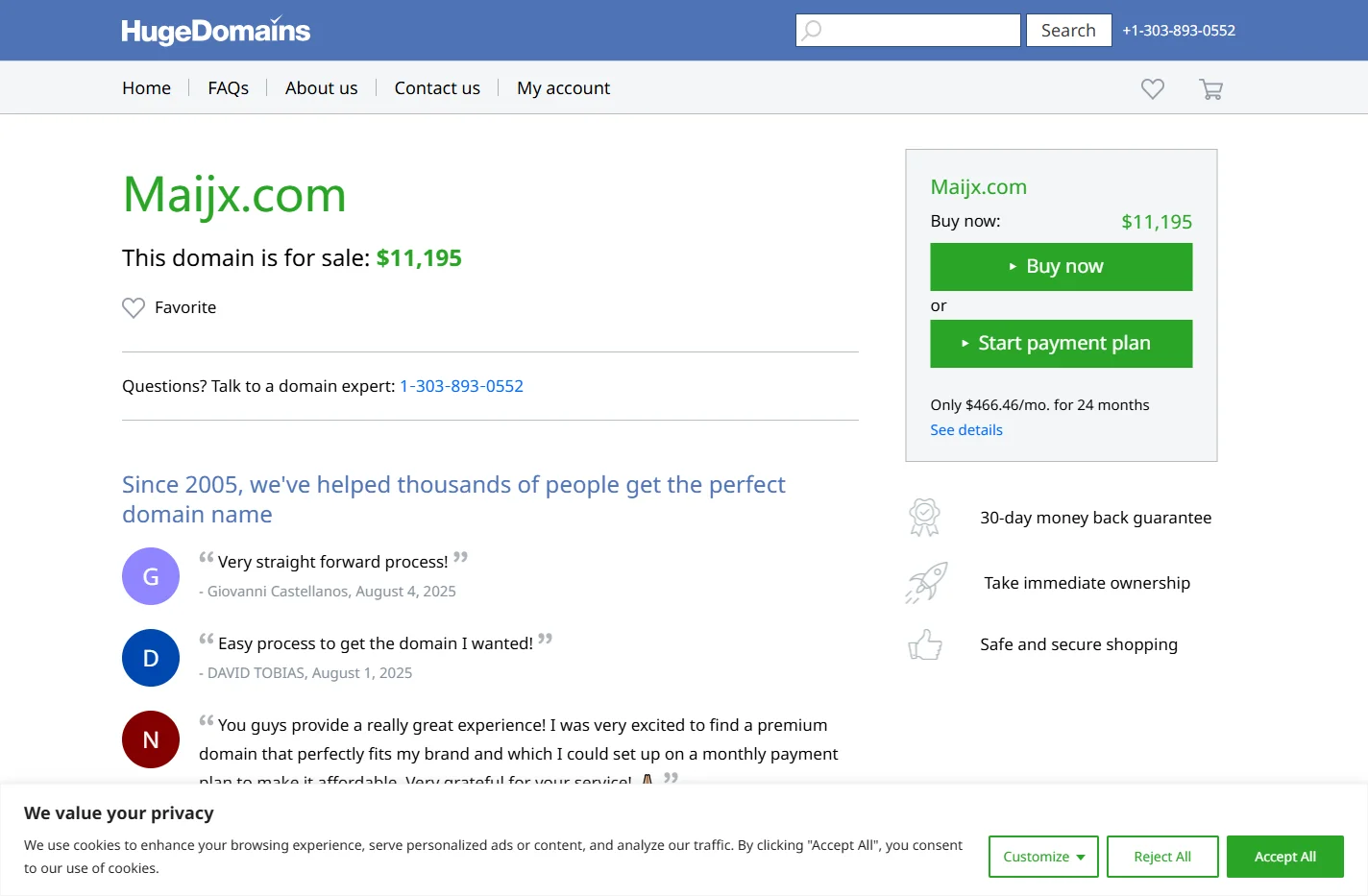 Maijx.com is for sale | HugeDomains
