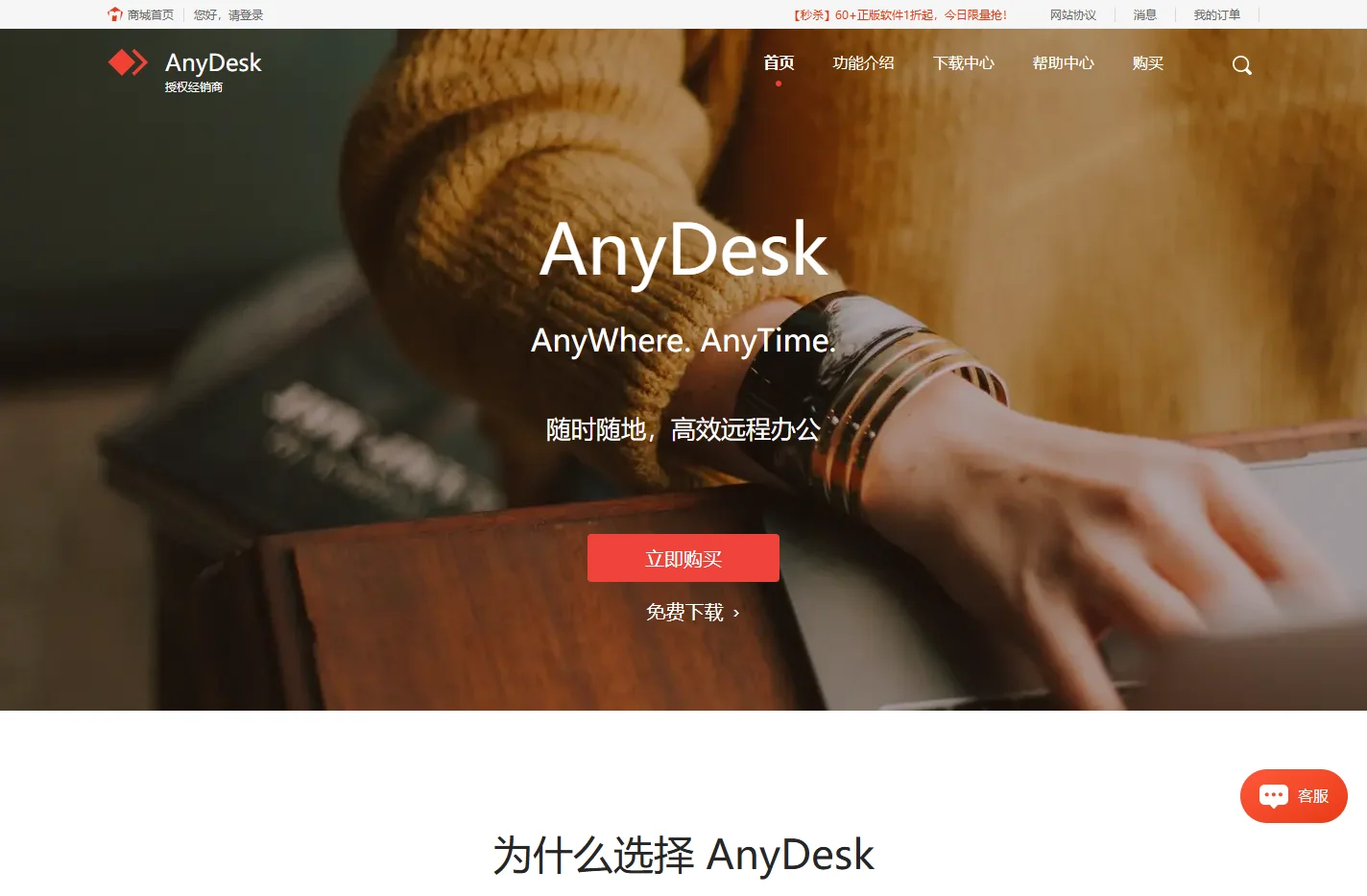 AnyDesk远程控制软件中文下载-AnyDesk中文网站