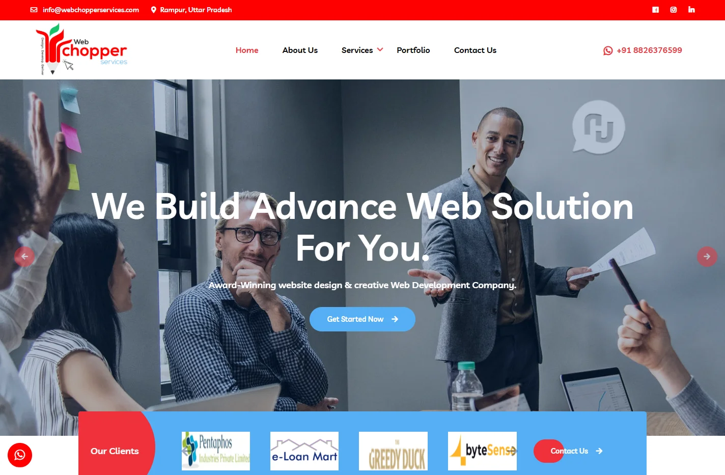 Web Chopper Services