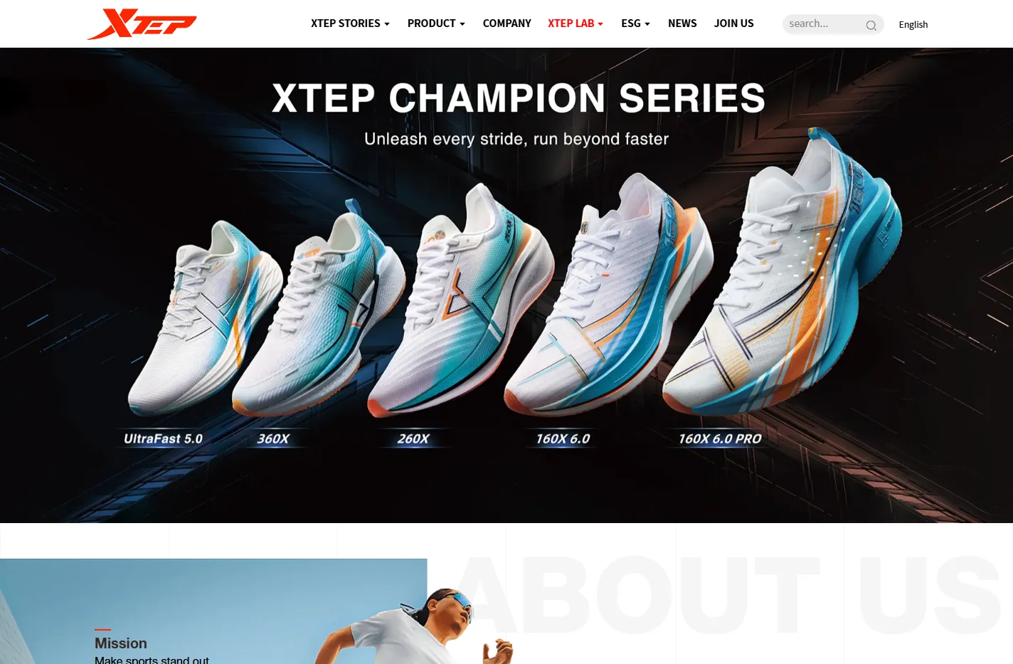 Xtep Shoes, Xtep Clothes - XTEP