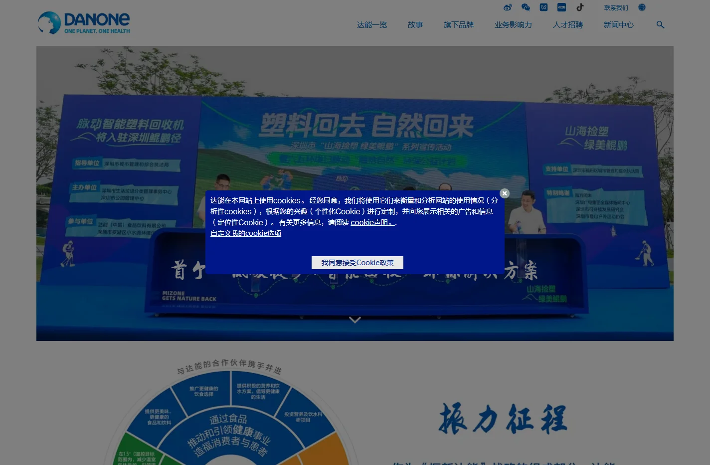 达能，关注健康的跨国食品企业
