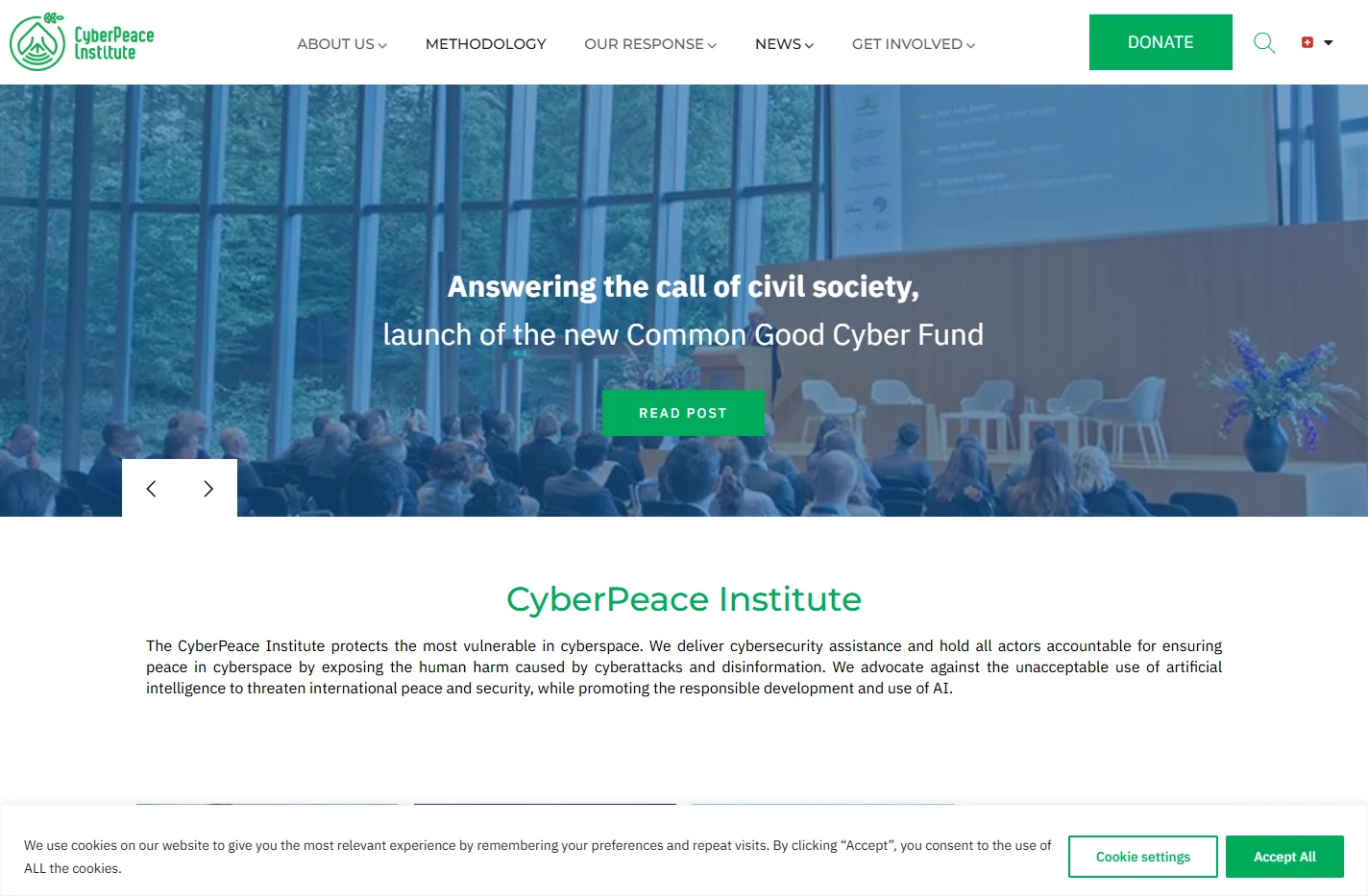 Home | CyberPeace Institute