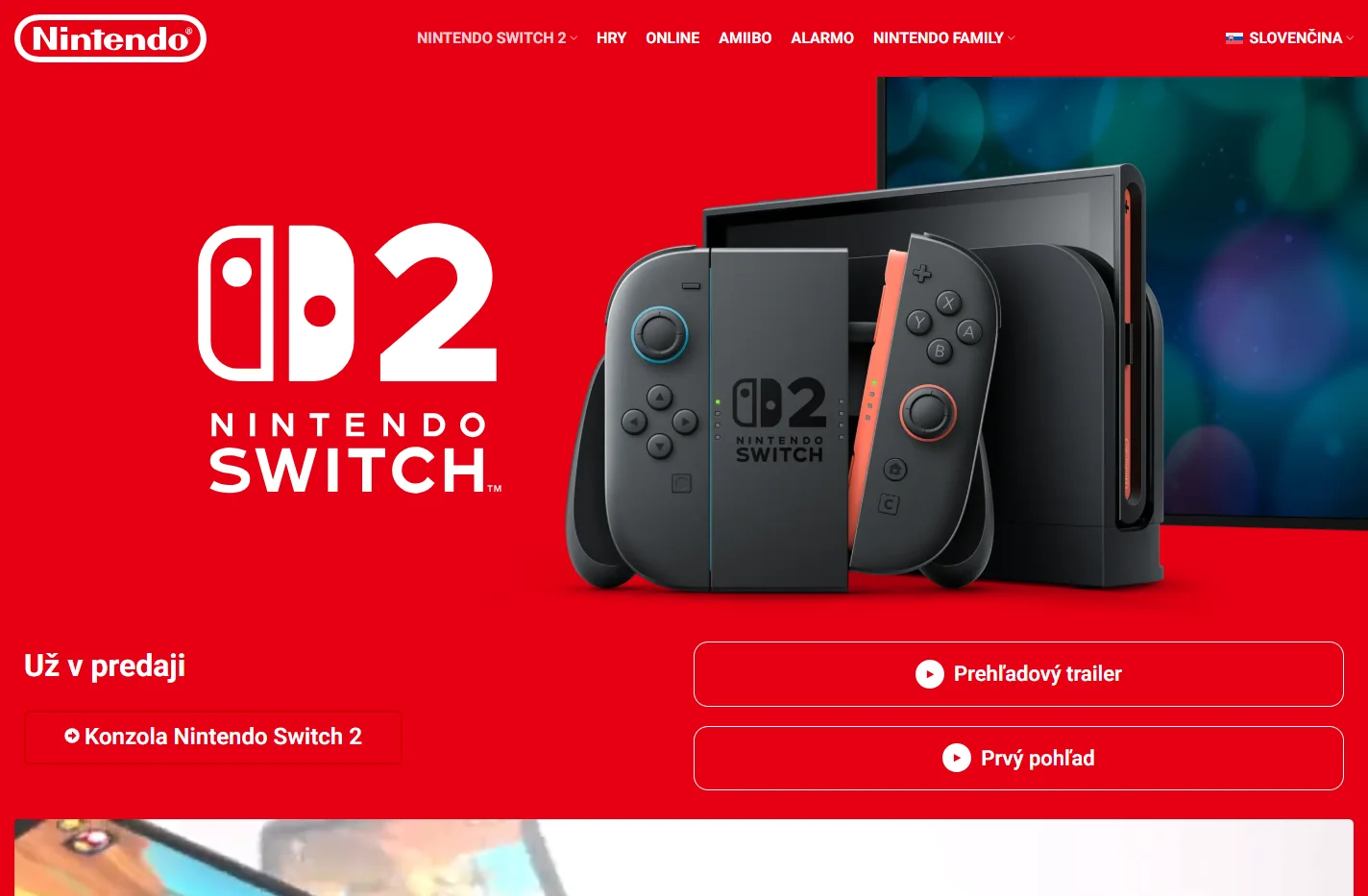 nintendo.sk – Oficiálna Nintendo stránka – Nintendo Switch,