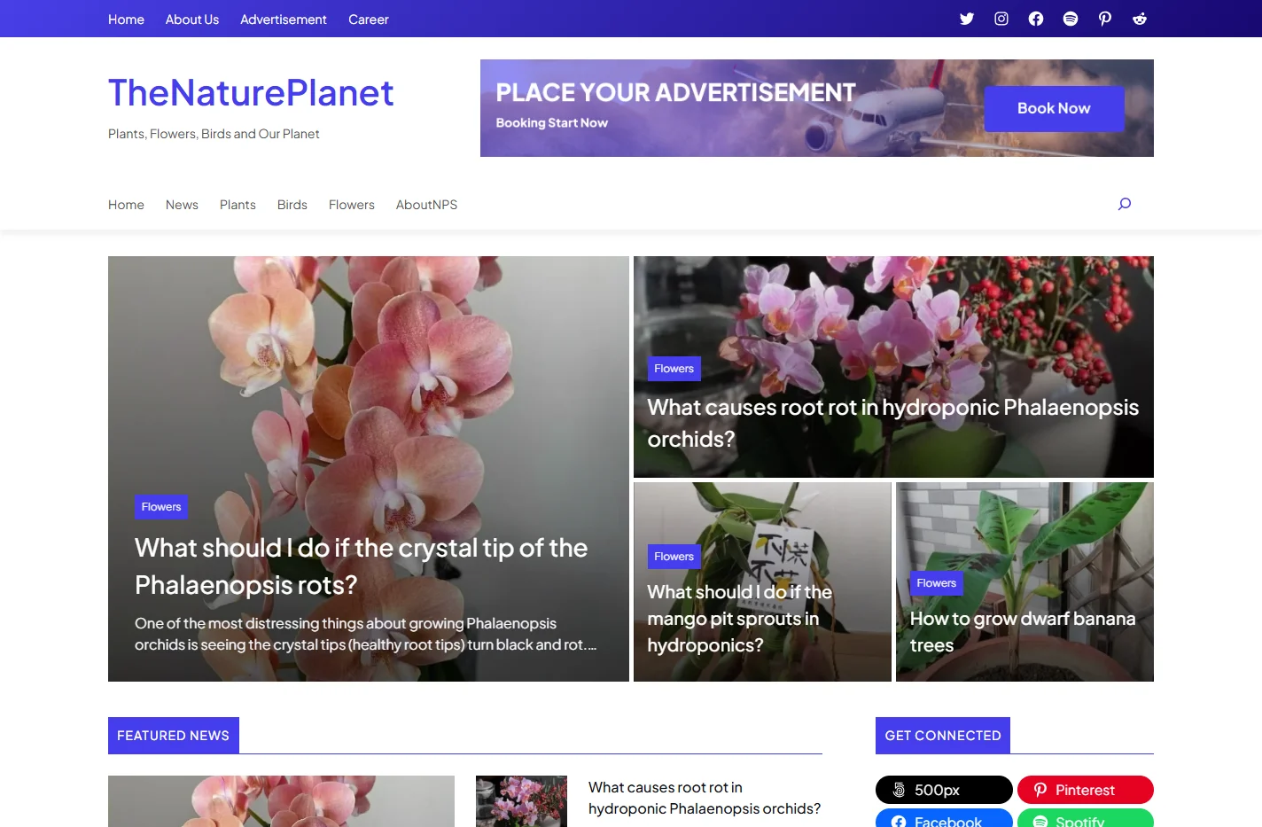 TheNaturePlanet - Plants, Flowers, Birds and Our Planet