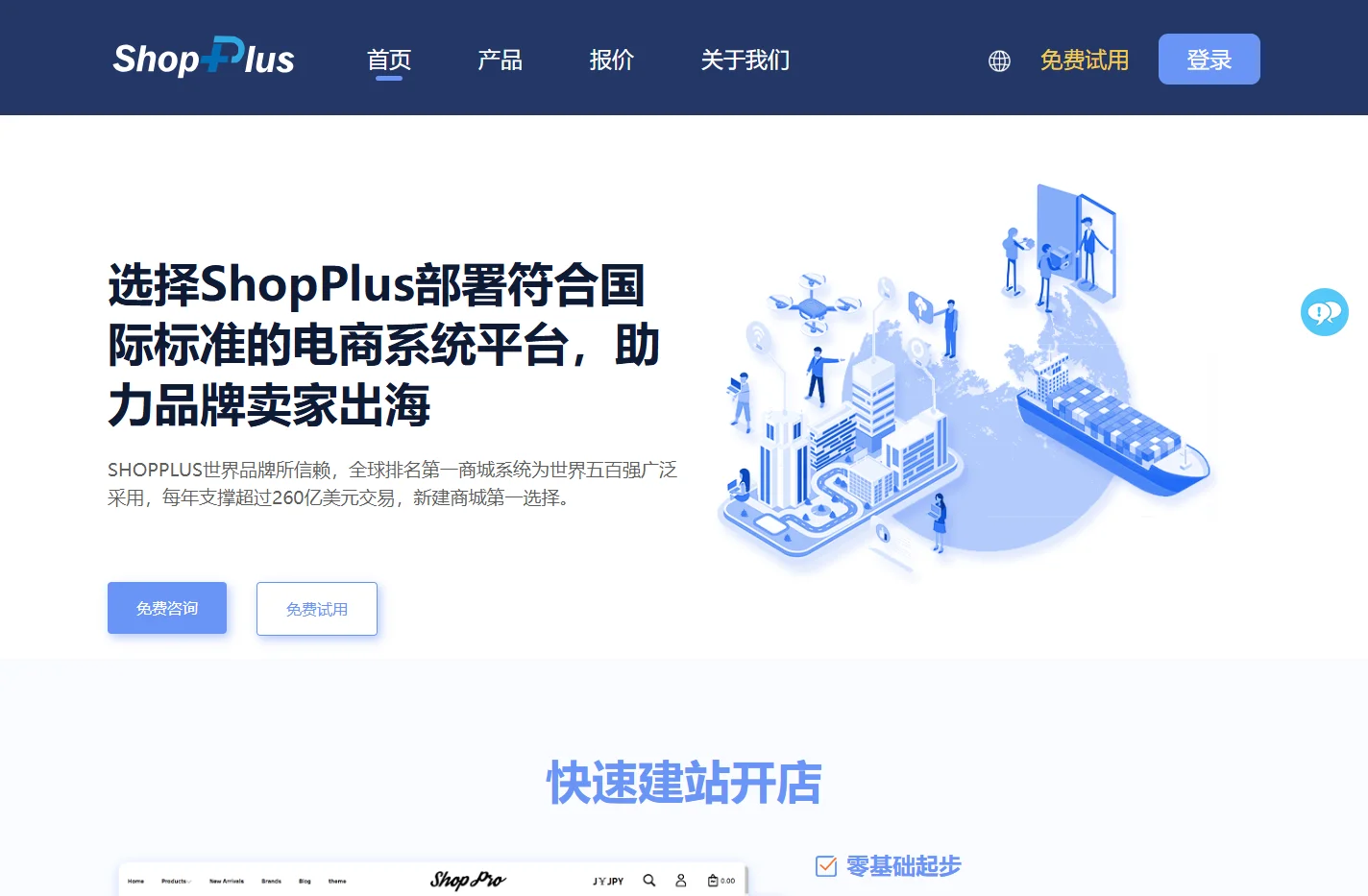 SHOPPLUS跨境电商平台_独立站_外贸建站平台_跨境独立站_品牌出海_外贸B2C_SHOPPLUS