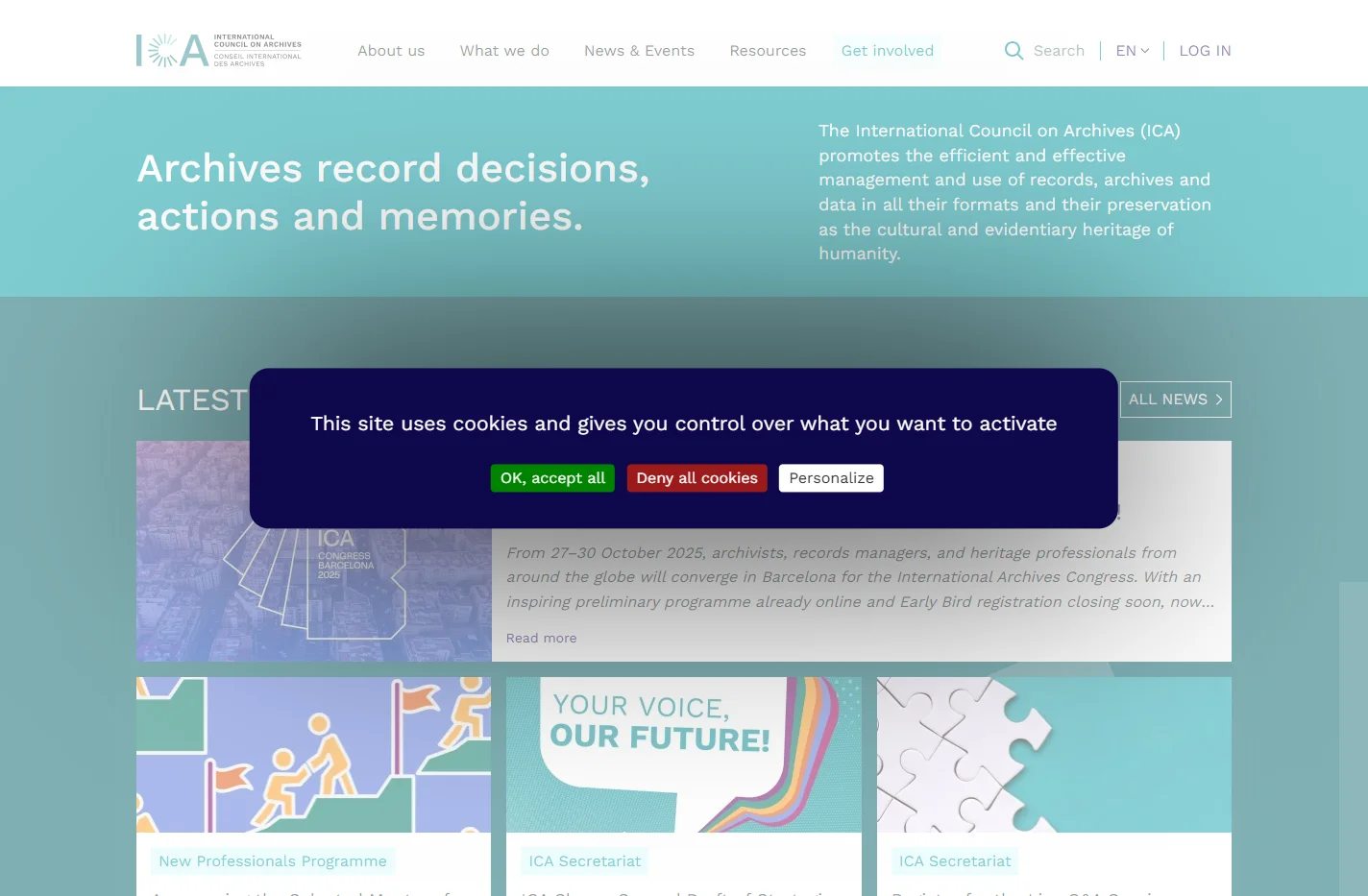 International Council on Archives