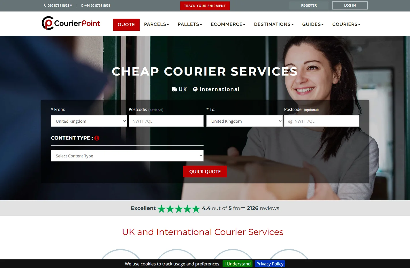 Send Parcels Easily & Cheaply From £1.99 | International Cou