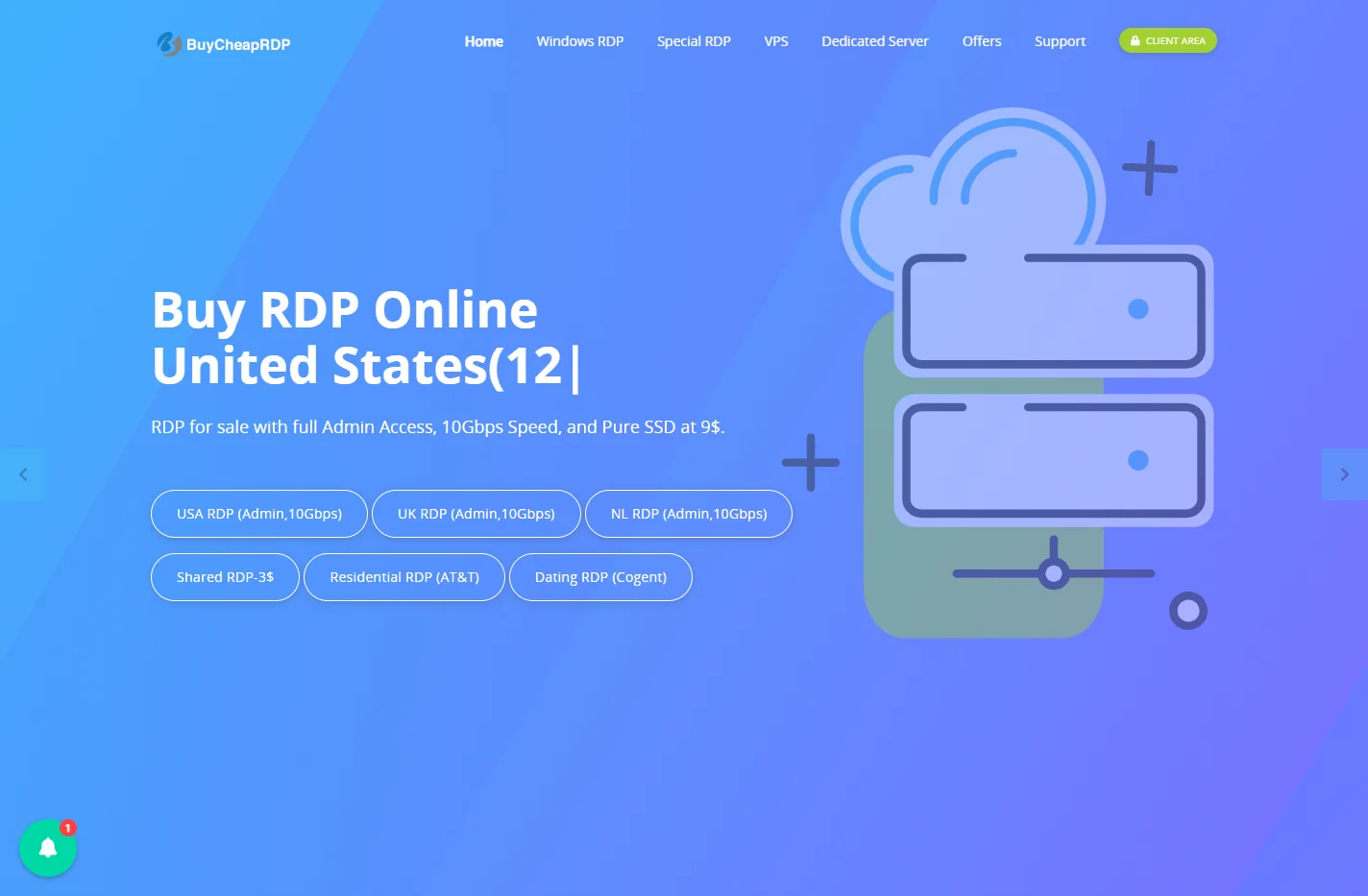 Buy RDP Online - Buy Cheap RDP - USA/UK/NL/FR