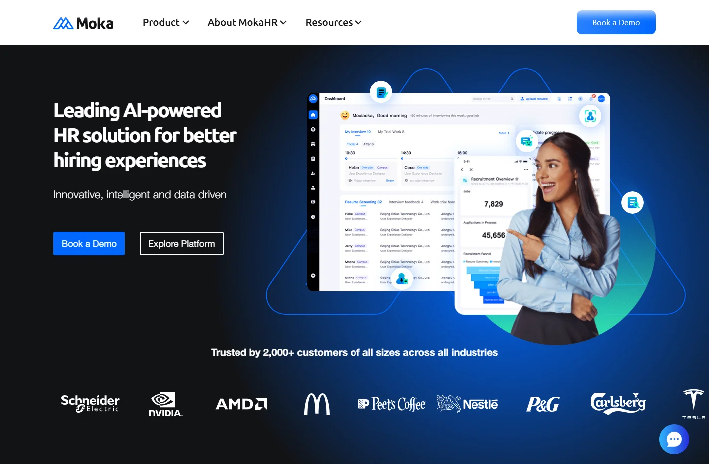 MokaHR | AI-Powered Applicant Tracking System (ATS) & Recrui