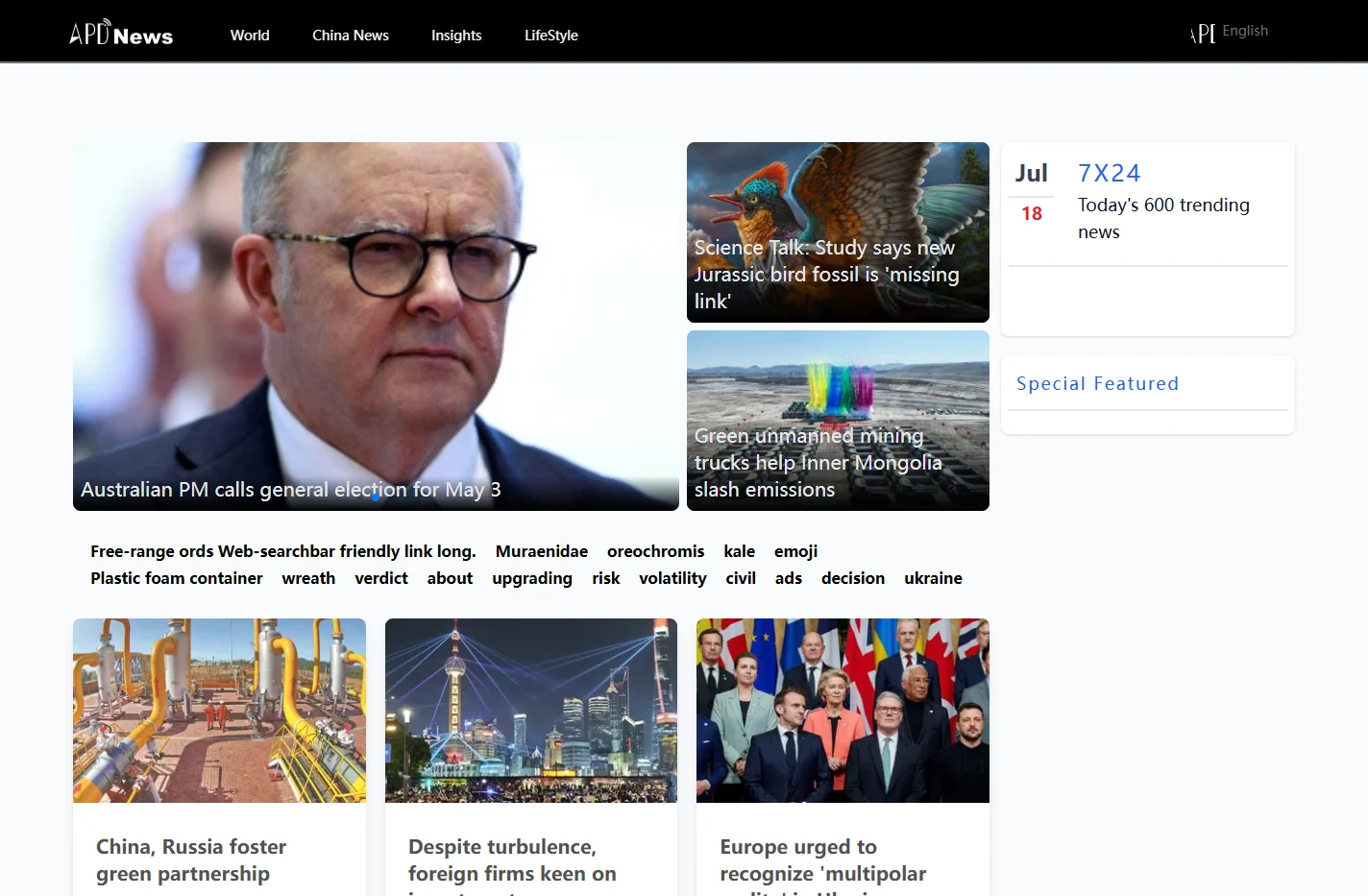 Asia Pacific Daily News - Focus on Asia-Pacific Development,
