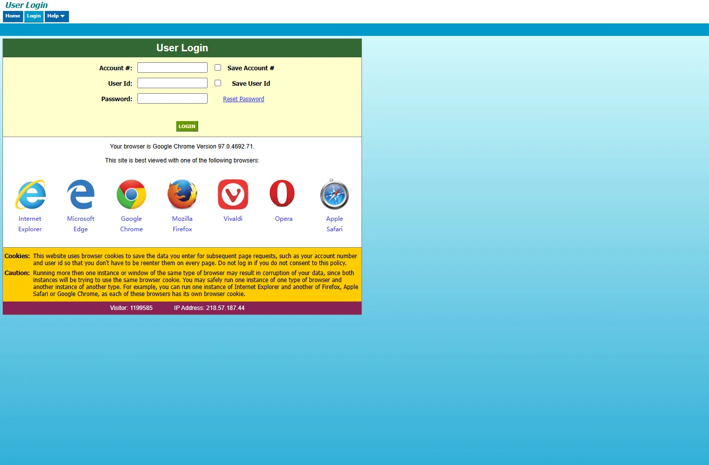 User Login