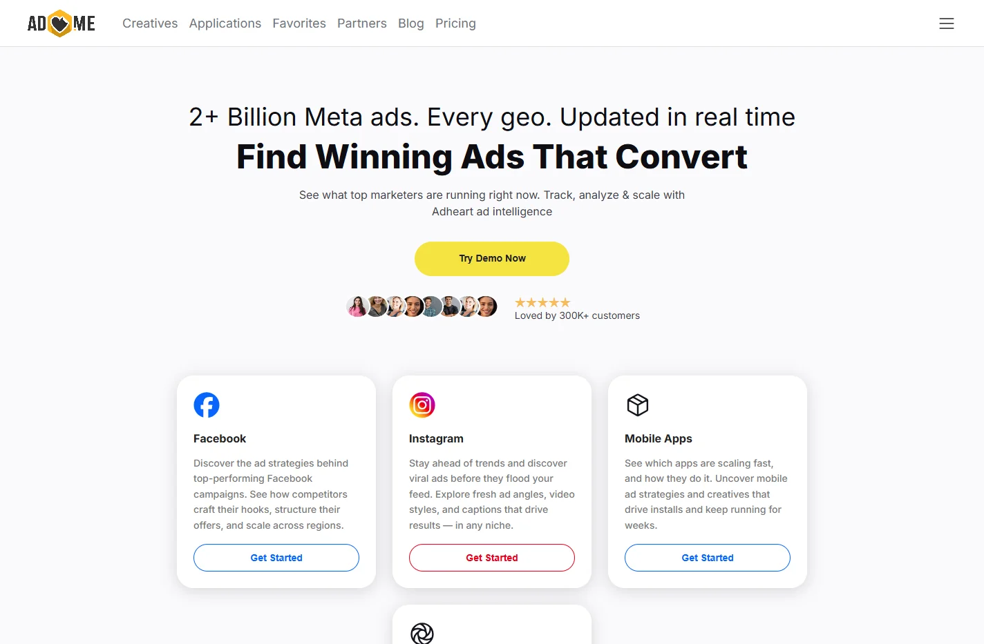 Adheart - ad intelligence tool