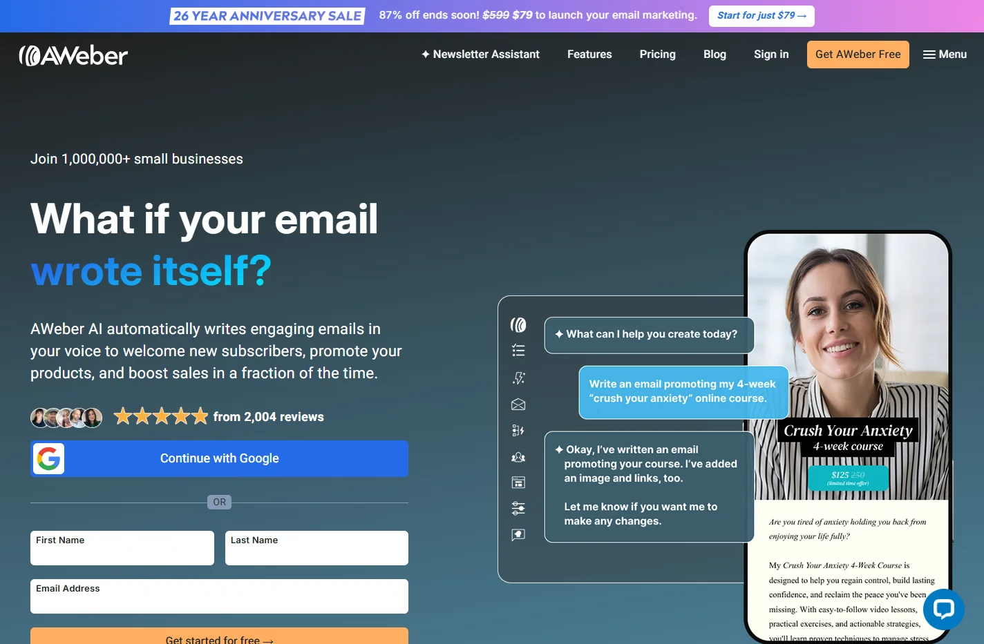 AWeber | Email Marketing with AI