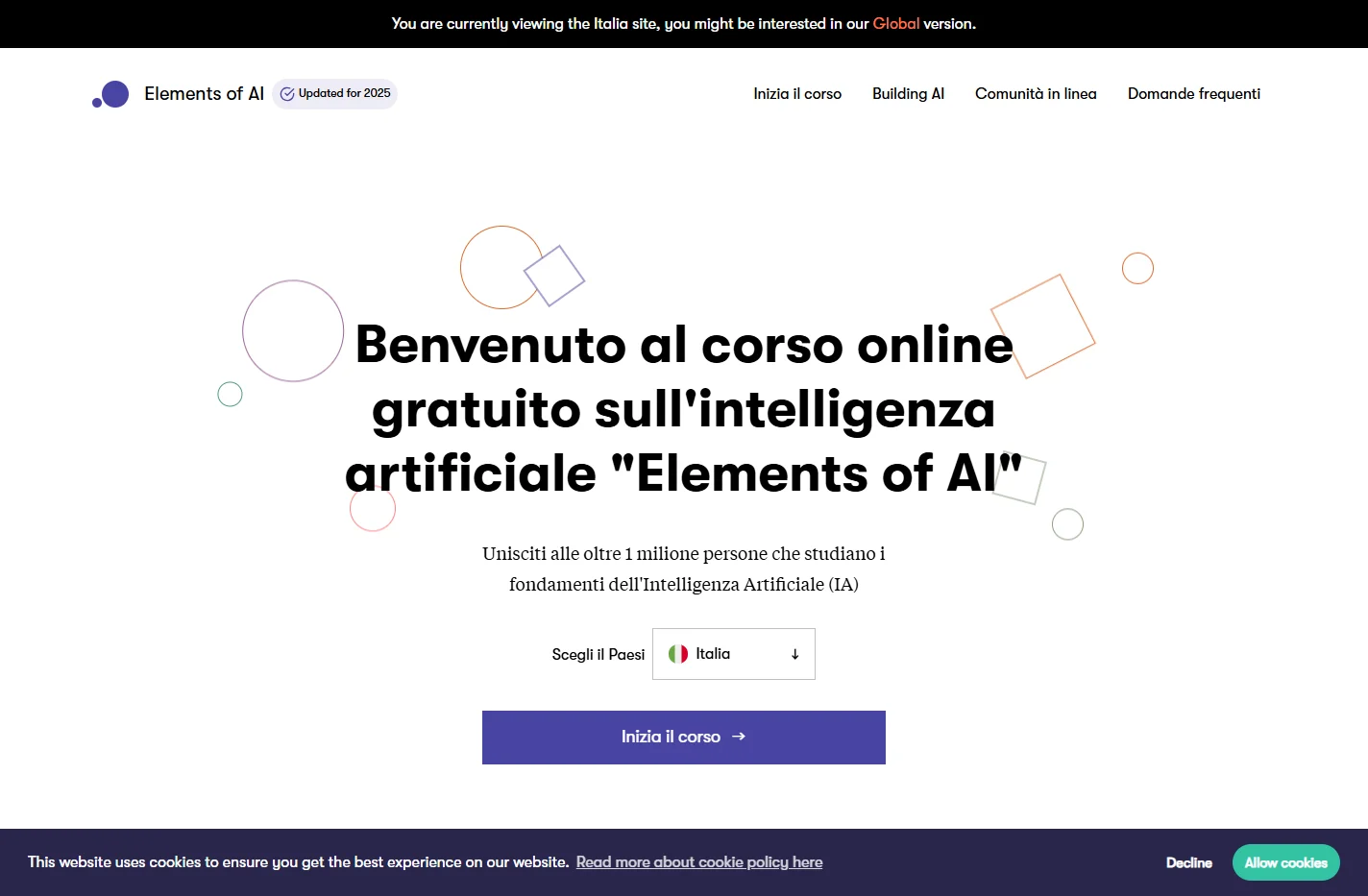 Un' introduzione gratuita online all'intelligenza artificial