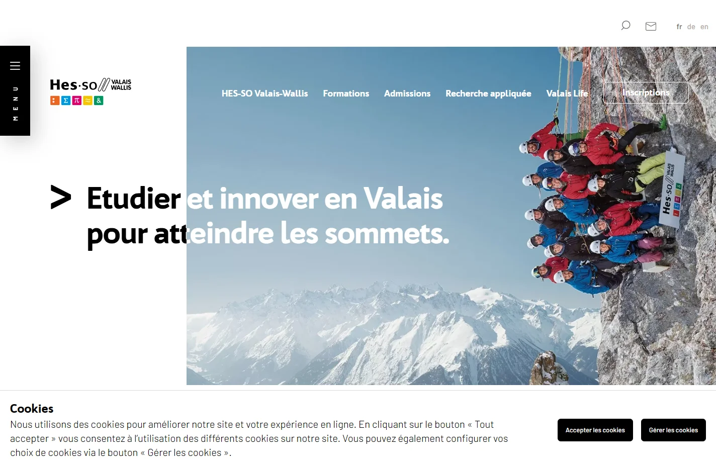 Etudier et innover en Suisse | HES-SO Valais-Wallis