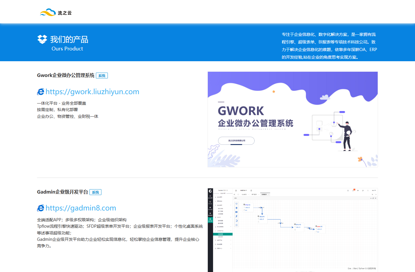 流之云 - 企业数字化解决方案厂商