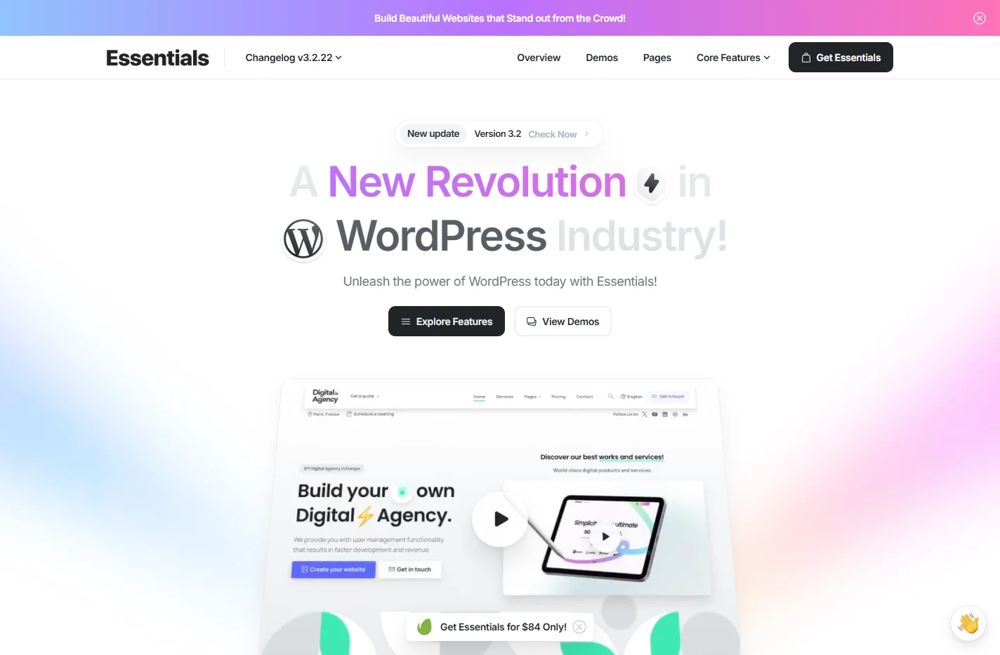 Essentials WordPress Theme