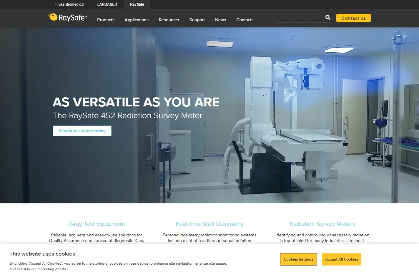 RaySafe - Leader in X-Ray Radiation Dosimetry Management