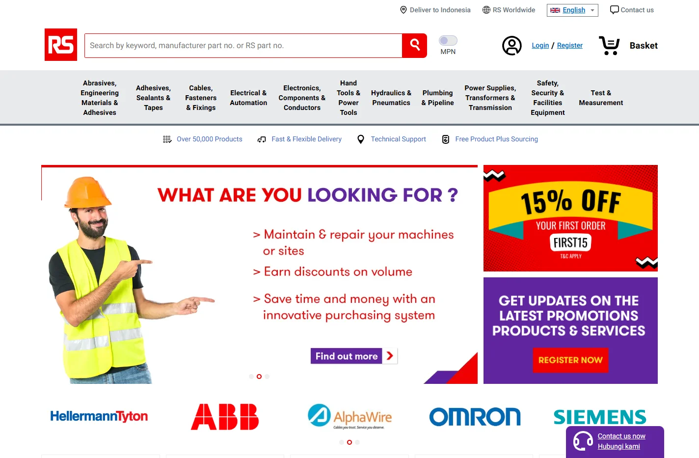 Home Page - RS Components Indonesia