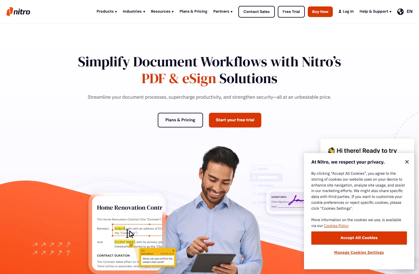 PDF & eSign Software | Smart Document Solutions | Nitro Soft