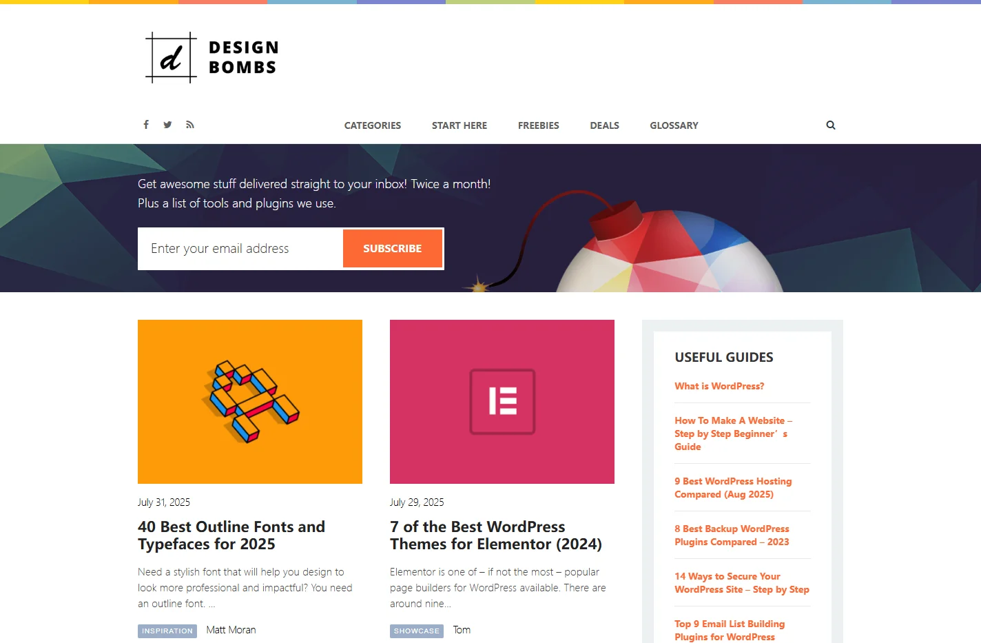 Design Bombs - Droppin' design bombs everyday!