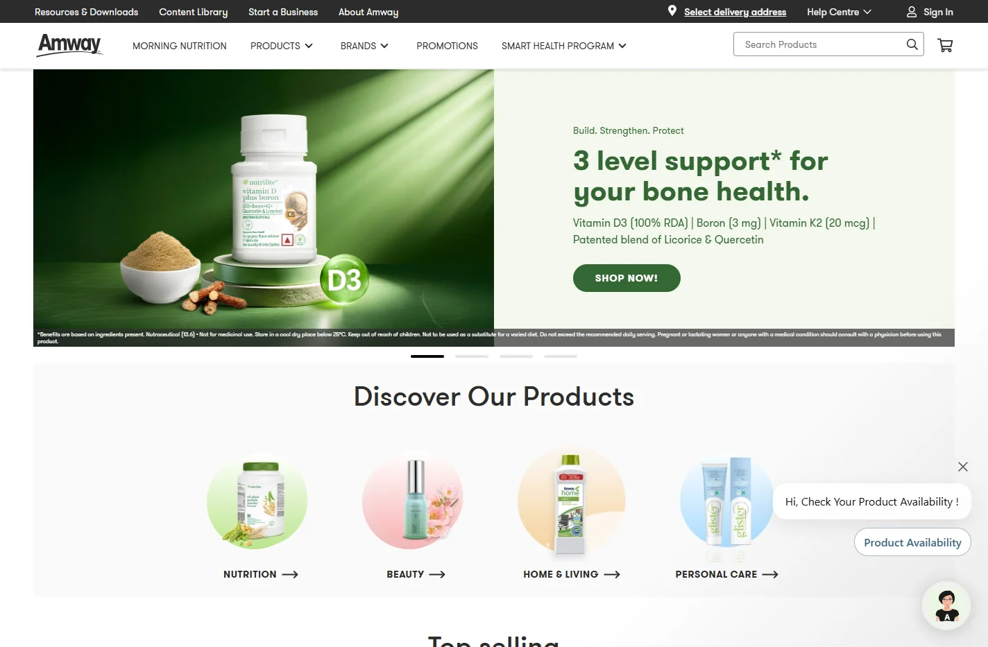 Amway India: Complete Range of Health and Beauty Products On
