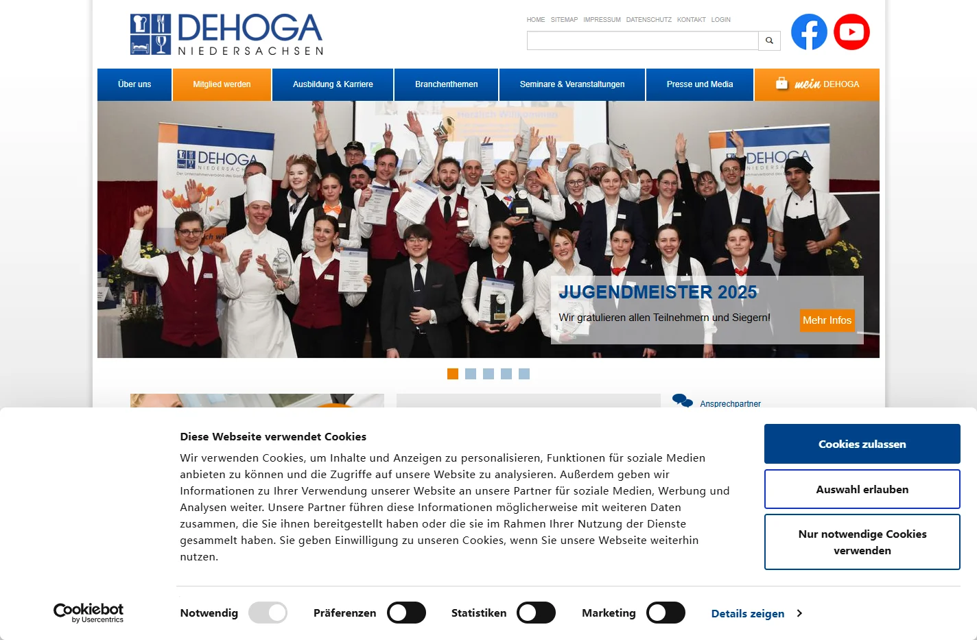 DEHOGA Niedersachsen: Startseite