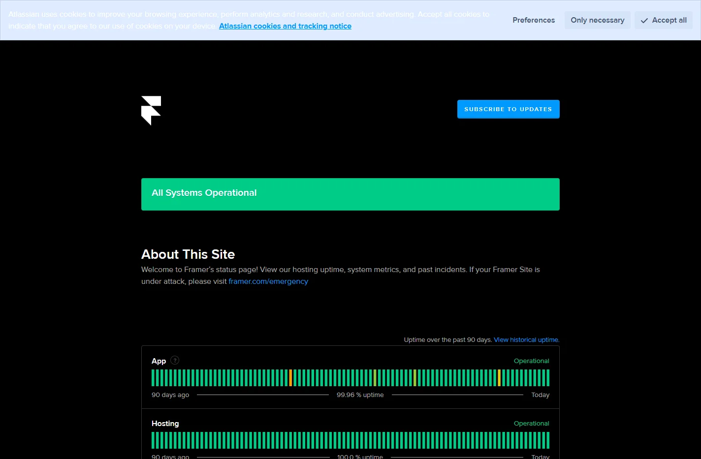 Framer Status
