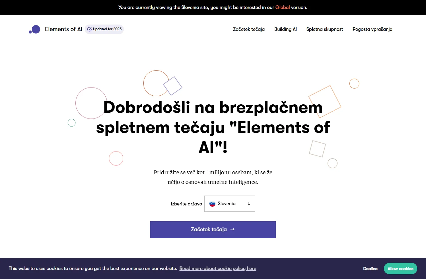 Brezplačni spletni uvod v umetno inteligenco za nestrokovnja