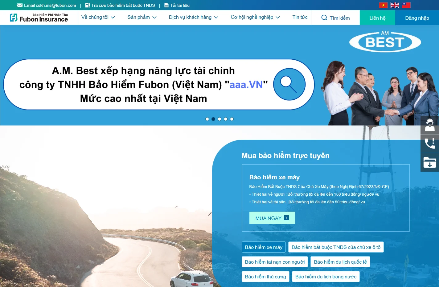 Bảo hiểm Fubon Việt Nam | Vững tâm vươn xa