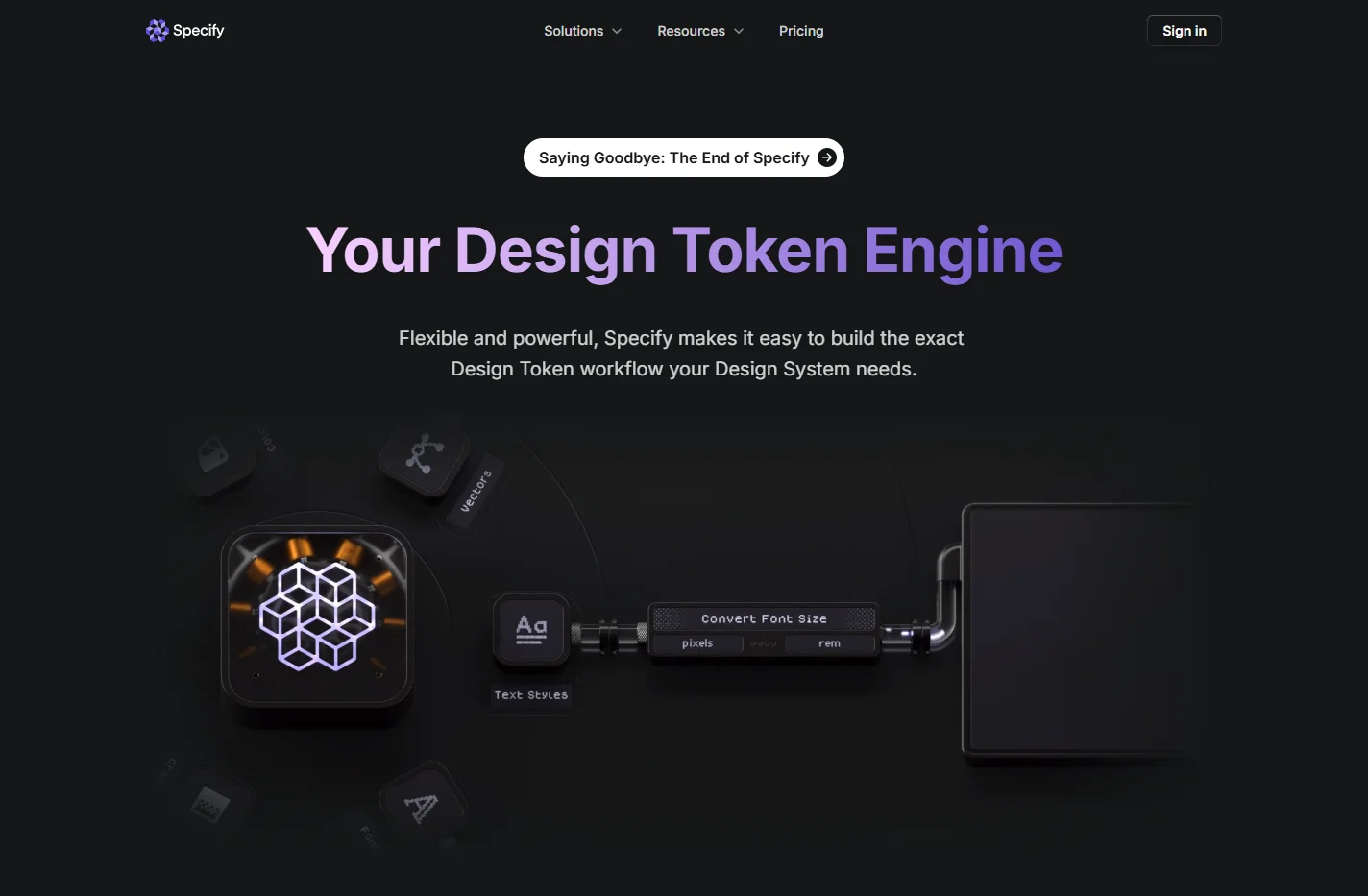Specify | Your Design Token Engine