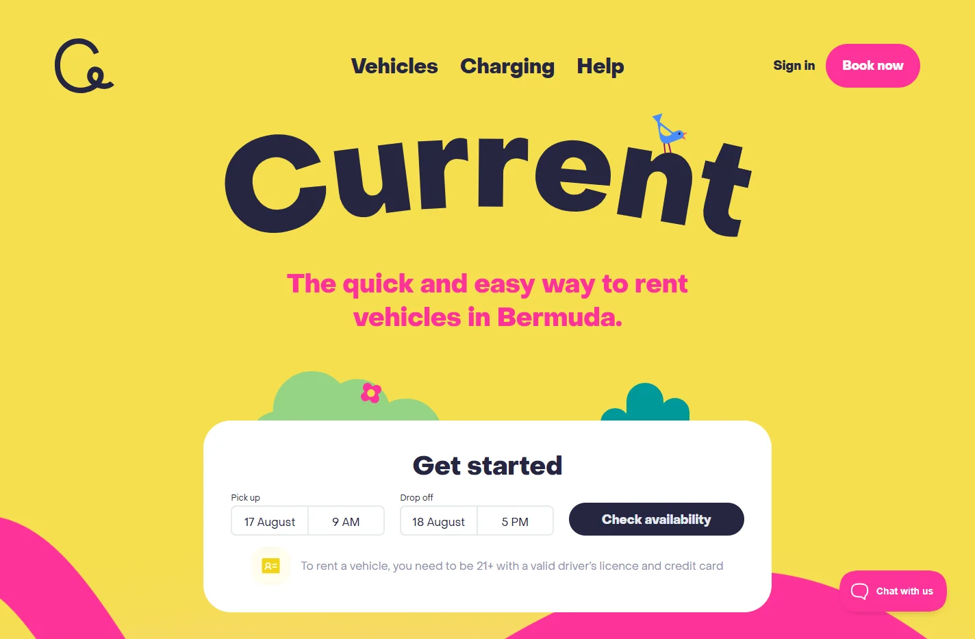 Bermuda's best rental car company - Current