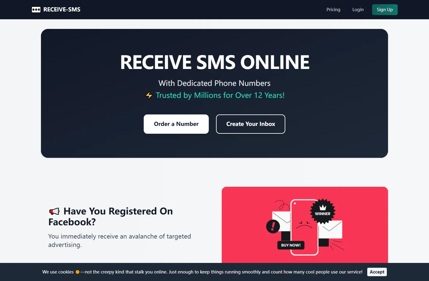 Receive SMS Online: Get Virtual Phone Numbers