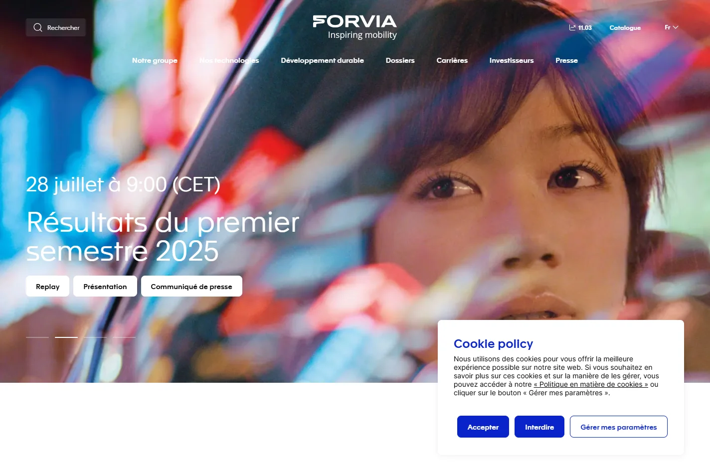 FORVIA, des technologies automobiles durables pour une mobil