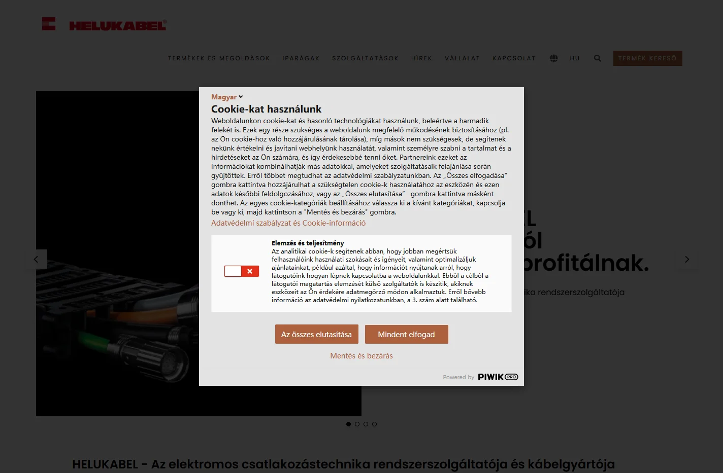 HELUKABEL, az elektromos csatlakozástechnika megoldásszállít