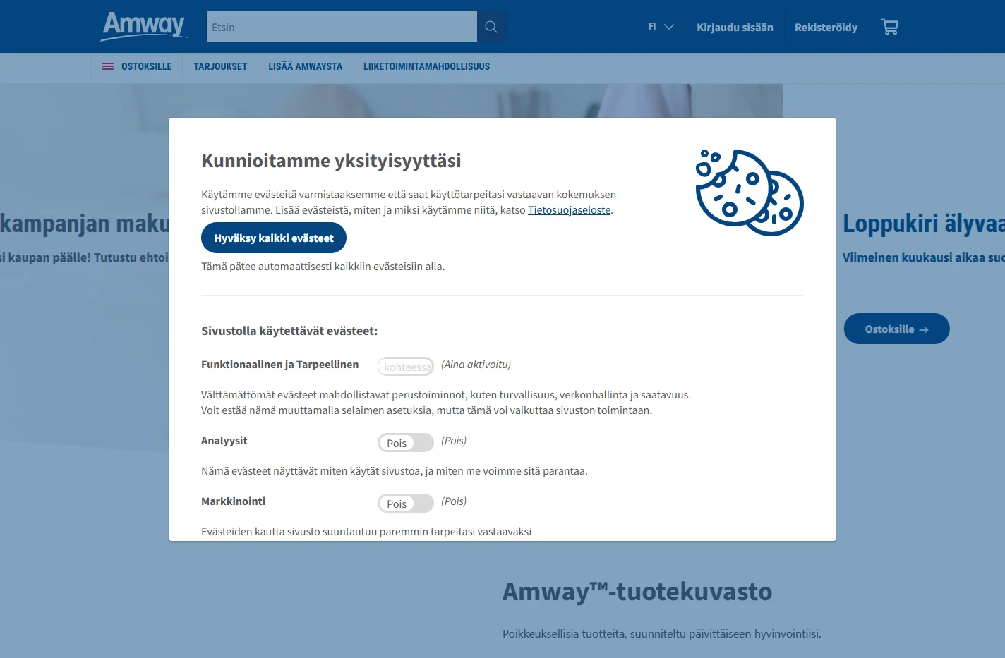Amway Suomi | Virallinen verkkosivusto ja tuotekuvasto