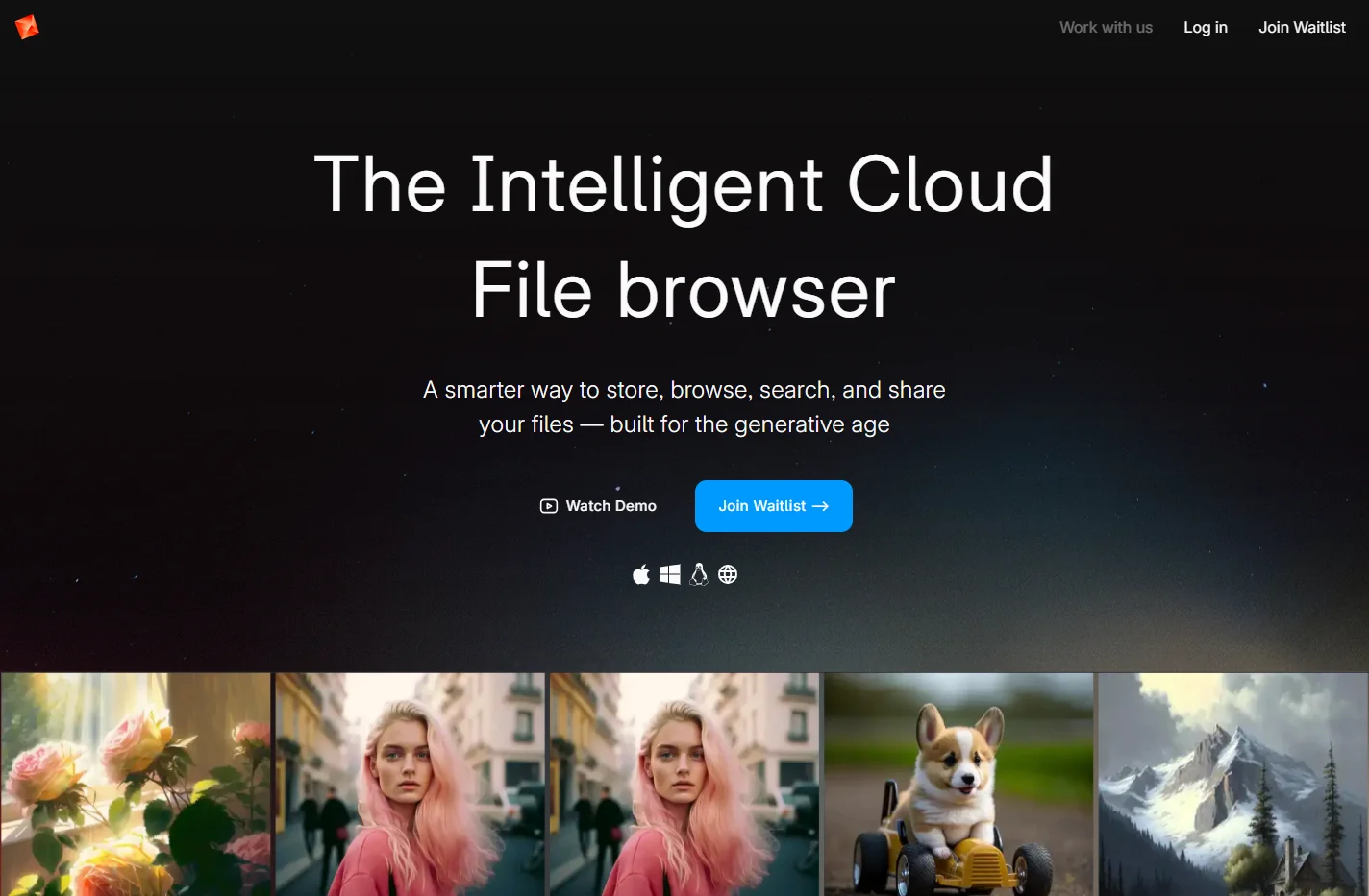 Poly: The Intelligent Cloud Image Browser | Join the Waitlis