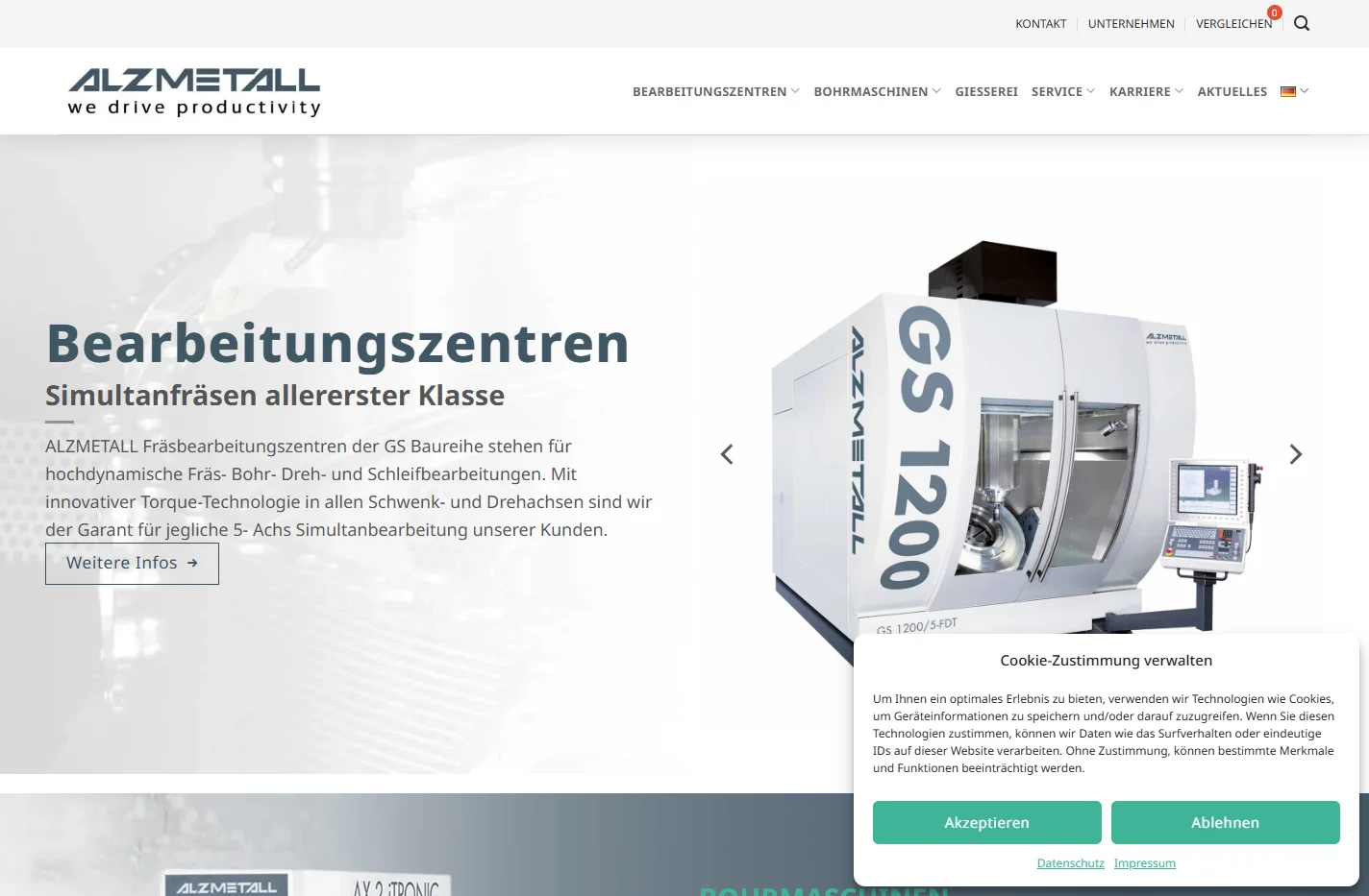 Startseite WB - Alzmetall