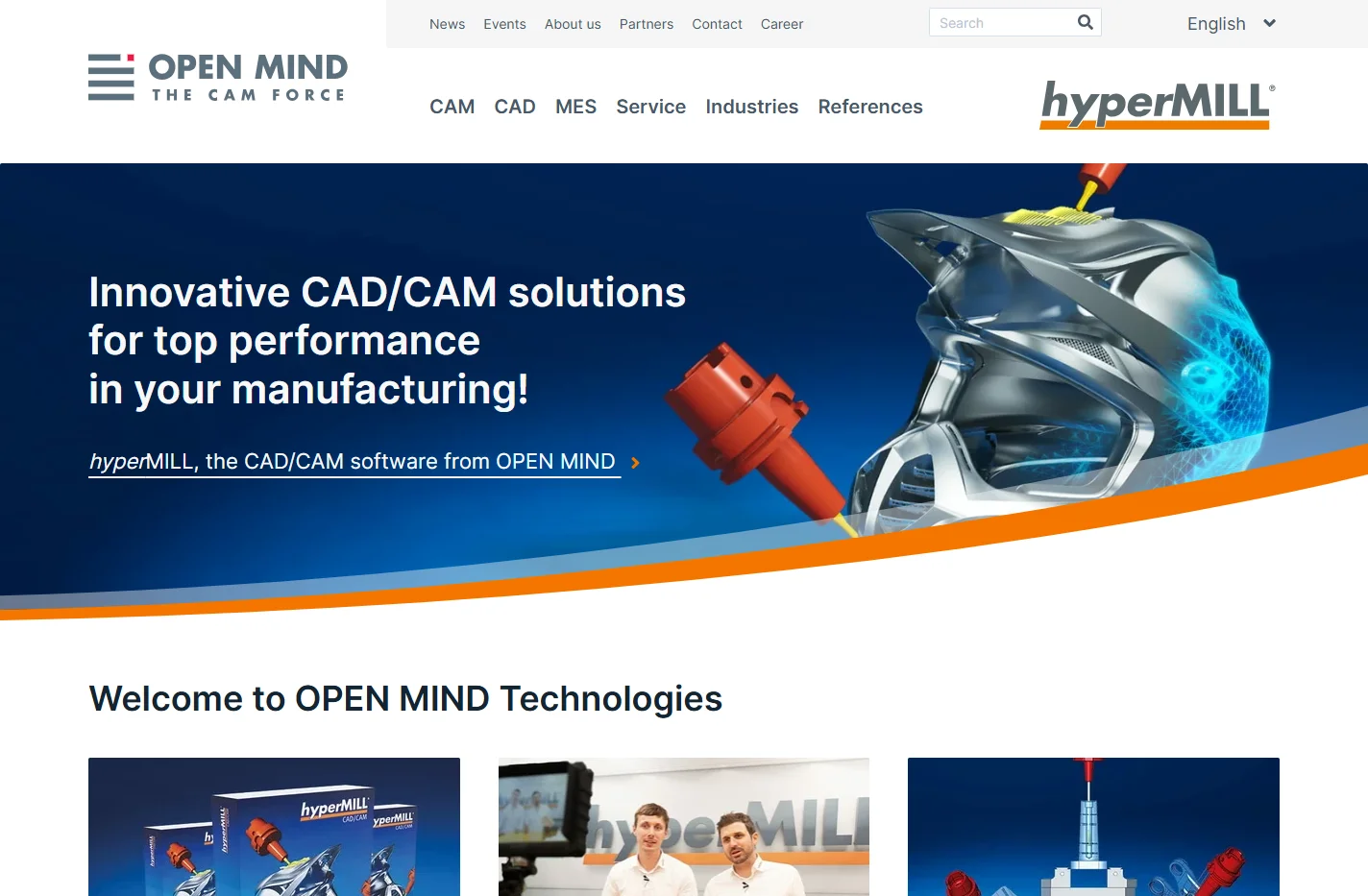 CAD CAM software | 2.5D 3D 5-axis milling | OPEN MIND