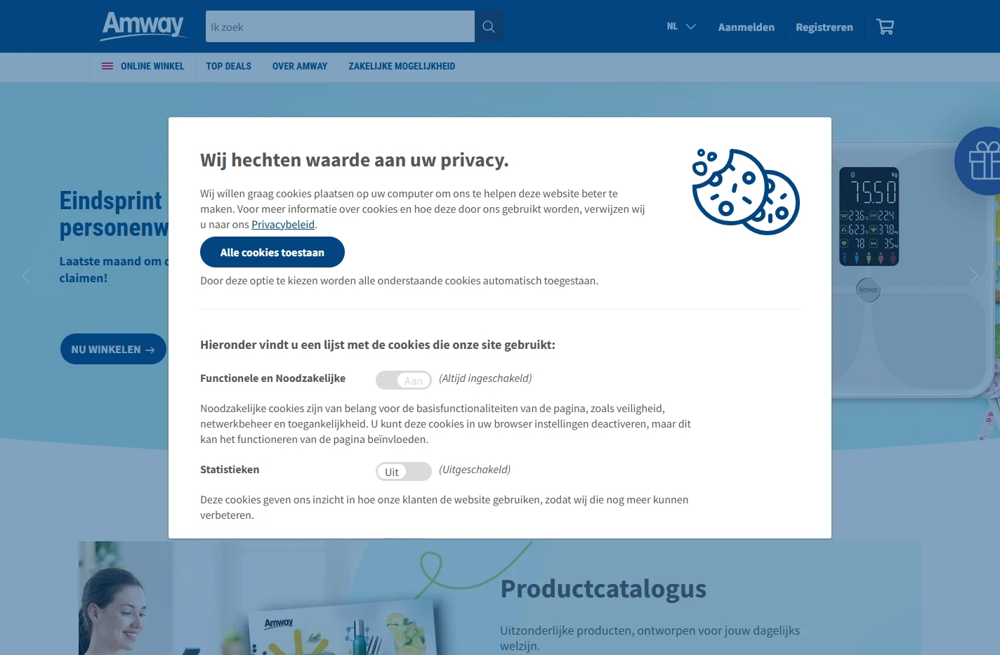 Amway België | Officiële pagina en productcatalogus
