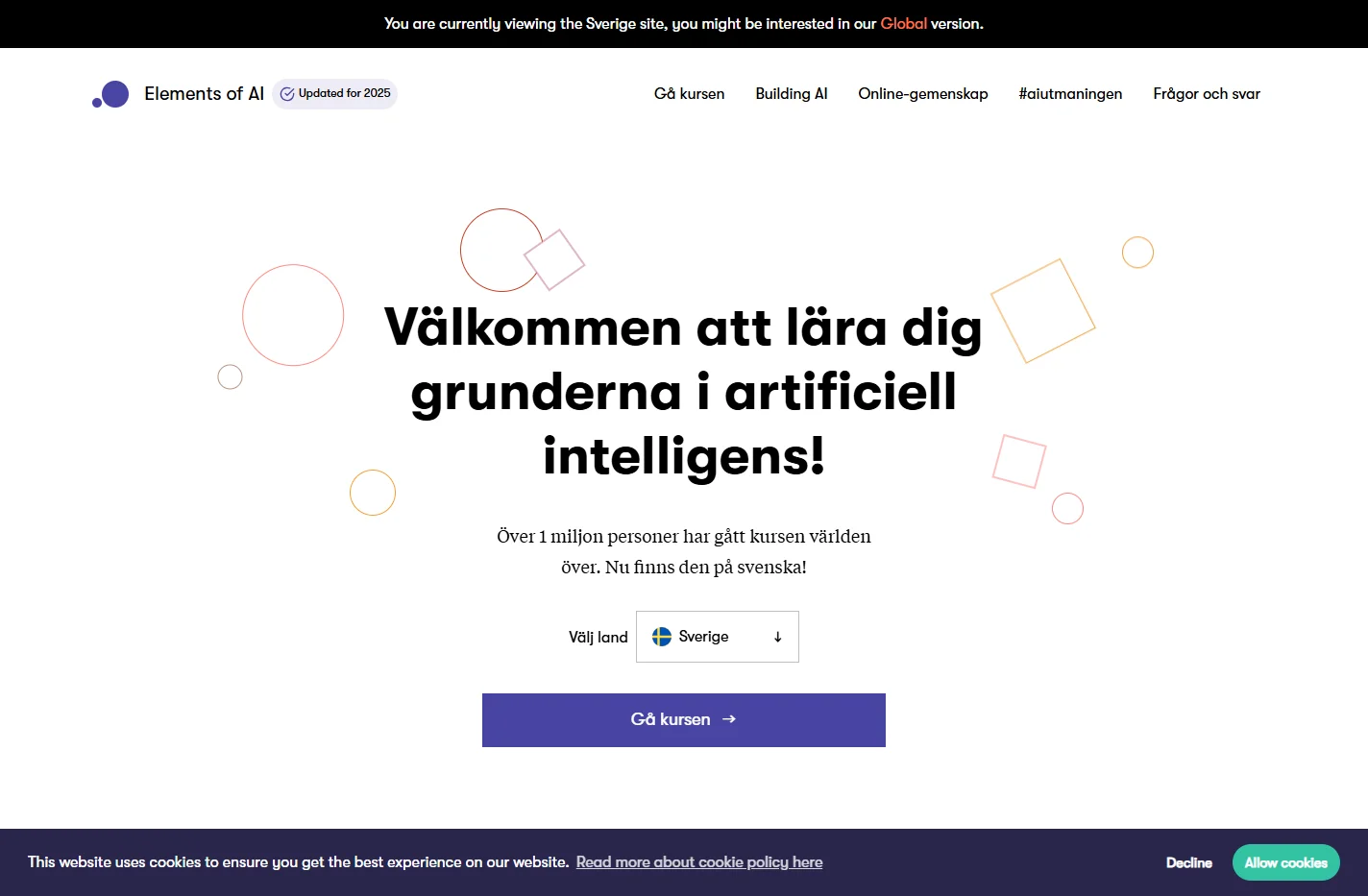 En gratis online-kurs om grunderna i artificiell intelligens