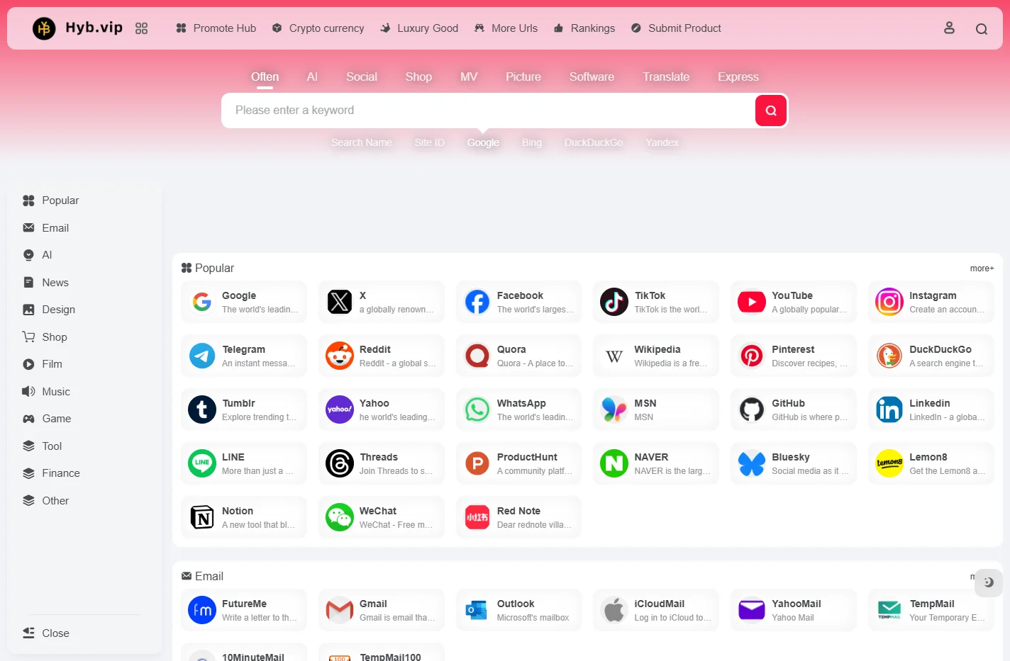Hyb | Handy Your Bookmark