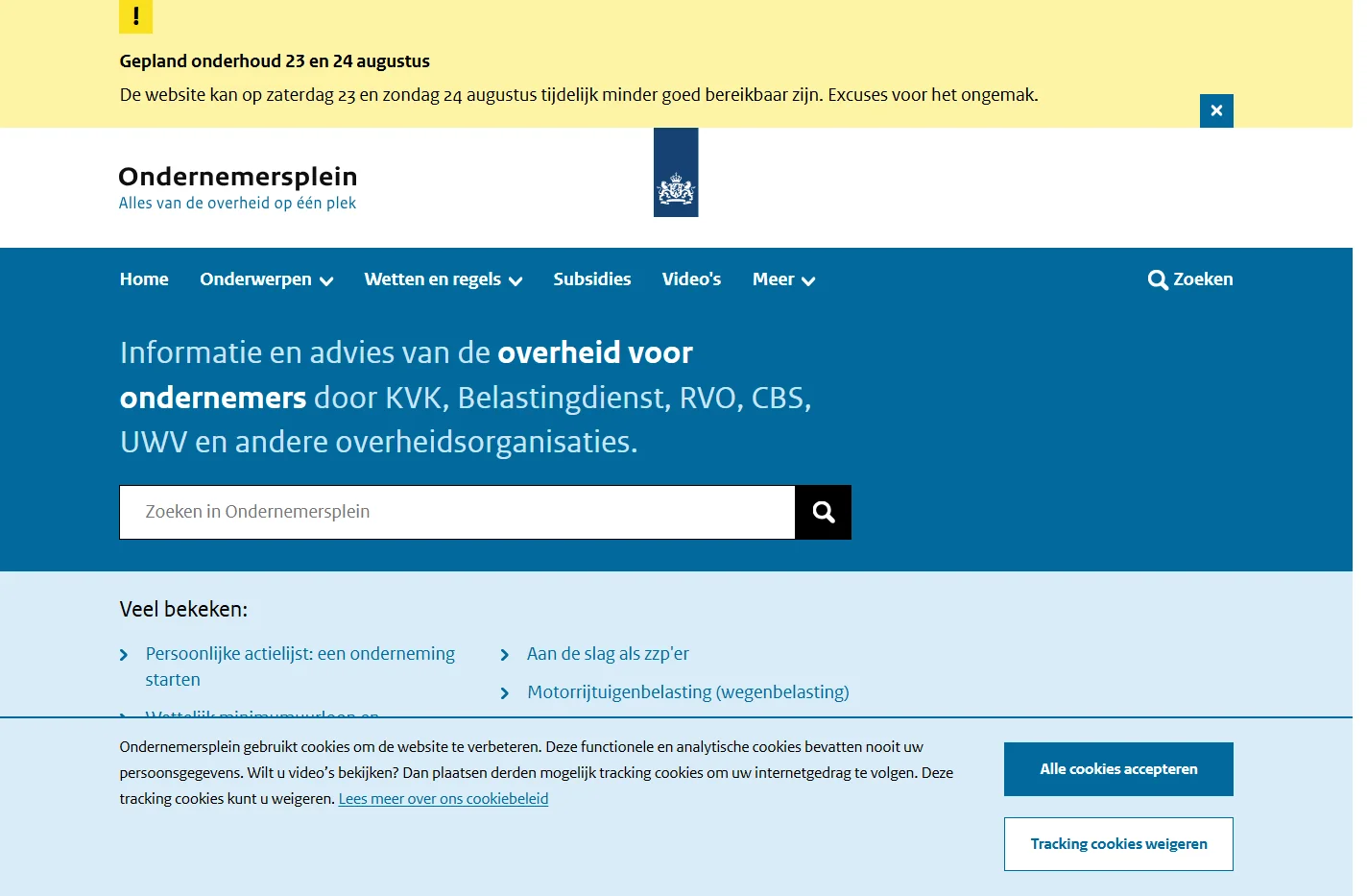 Ondernemersplein | Alles van de overheid op één plek